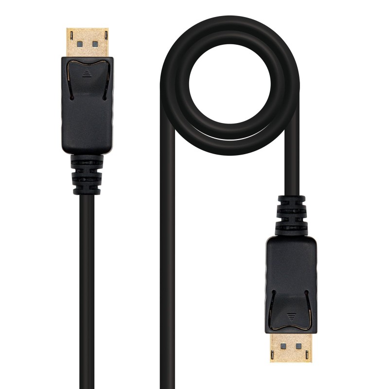 Comprar Nanocable Cable Displayport Macho A Displayport Macho 2m - Negro - Ganga Electrónica