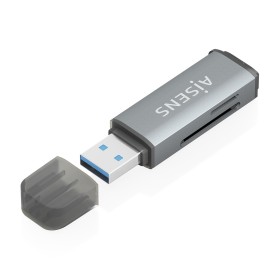 Comprar Aisens Lector De Tarjetas Sd, Micro Sd, Mmc, Rs-Mmc, Mmc Micro, Usb-A, Gris - Ganga Electrónica