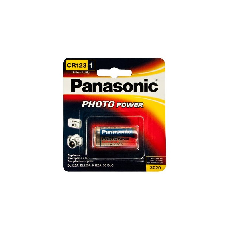Comprar Panasonic Pila Litio Foto Cr123a 3v Blister*1 - Ganga Electrónica