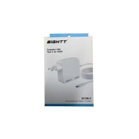 Comprar Eightt Cargador Usb-C Blanco 100w 5-20v 5a - Ganga Electrónica