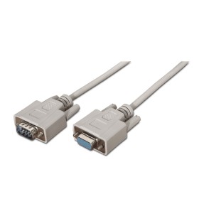Comprar Aisens Cable Serie Rs232 - Db9/M-Db9/H - 1.80m - Beige - Ganga Electrónica