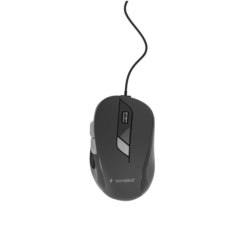 Comprar Gembird Raton Optico Usb Negro Mus-6b-01 - Ganga Electrónica
