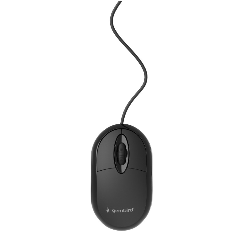 Comprar Gembird Raton Usb Optico 1000dpi Ambidiextro Negro - Ganga Electrónica