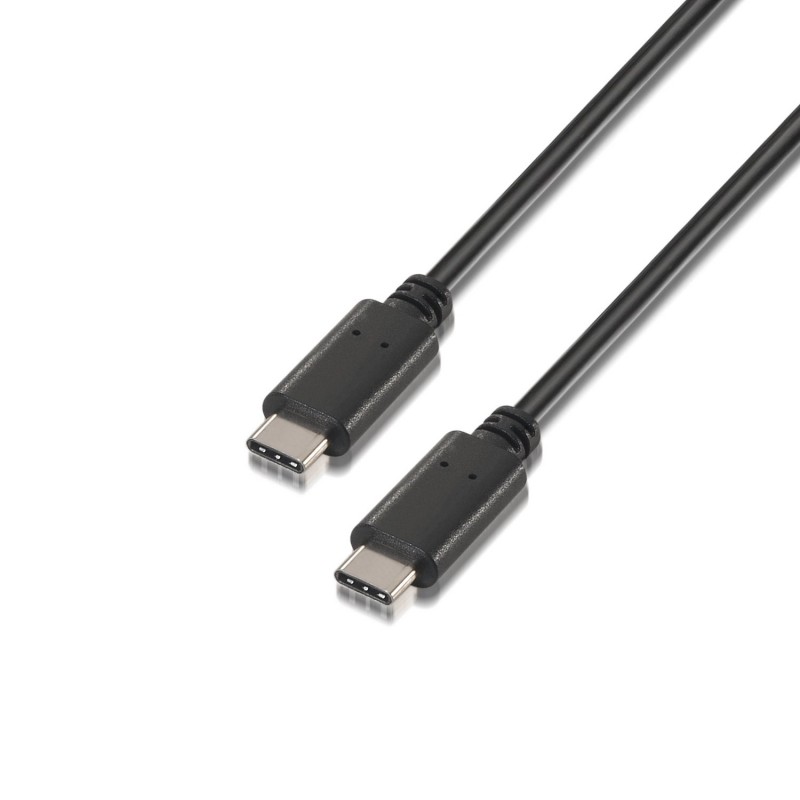 Comprar Aisens Cable Usb 2.0 3a - Tipo Usb-C/M-Usb-C/M - 2m - Negro - Ganga Electrónica