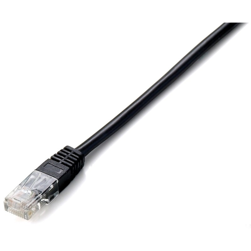Comprar Equip Cable De Red U/Utp Categoria 5e 0.5m Color Negro - Ganga Electrónica