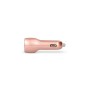 Comprar Ksix Cargador De Coche Metalizado 2x Usb 2.1a + Cable Micro-Usb Rosa Dorado - Ganga Electrónica