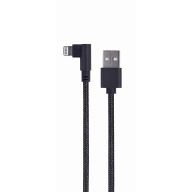 Comprar Cable Angular Gembird Usb 2.0 A 8 Pines 0.2m Trenzado Negro Cc-Usb2-Amlml-0.2m - Ganga Electrónica