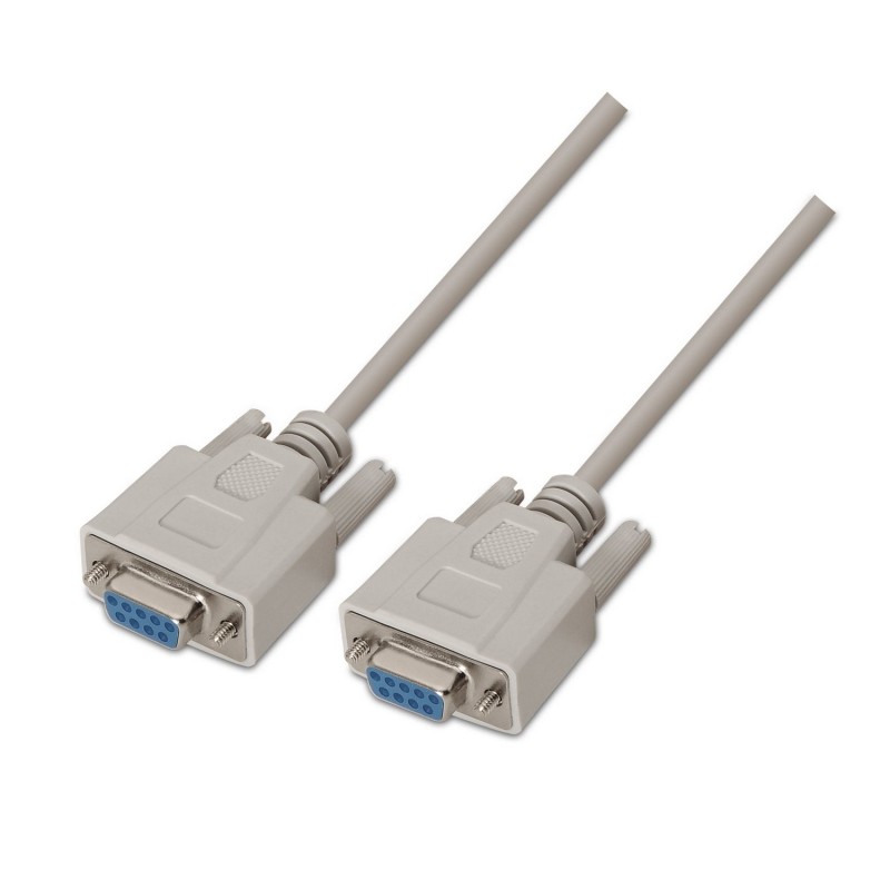 Comprar Aisens Cable Serie Null Modem - Db9/H-Db9/H - 1.8m Para Dispositivos De Comunicacion Equipados Con Puerto Serie - Color 