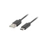Comprar Lanberg Cable Usb Ca-Usbo-20cu-0018-Bk Conectores Usb-A A Usb Tipo-C Qc 3.0 1.8m Negro - Ganga Electrónica