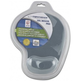Comprar Esperanza Alfombrilla Con Reposamuñecas Gel Ea137y 230 X 190 X 20 Mm Gris Blister - Ganga Electrónica