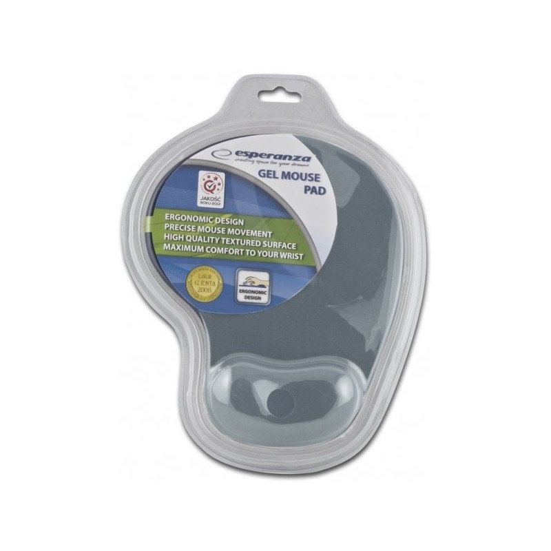 Comprar Esperanza Alfombrilla Con Reposamuñecas Gel Ea137y 230 X 190 X 20 Mm Gris Blister - Ganga Electrónica