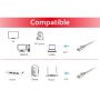Comprar Equip Cable De Red 605500 Rj-45 S/Ftp CategoraA 6 1 Metro Gris - Ganga Electrónica