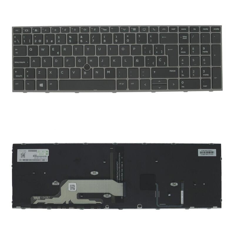Comprar Generico Teclado Hp Original Reacondicionado Español Para Portatil Zbook 15/17 G5 G6 1 Año De Garantia - Ganga Electróni