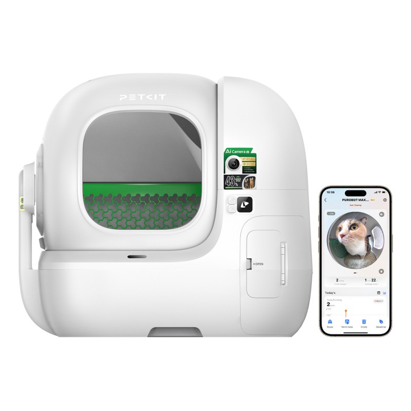 Comprar Petkit Max Pro 2 Gato Bandeja higiénica abierta Blanco - Ganga Electrónica