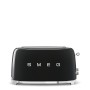 Comprar Smeg TSF02BLEU tostadora 6 4 rebanada(s) 1500 W Negro - Ganga Electrónica
