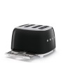 Comprar Smeg TSF03BLEU tostadora 6 4 rebanada(s) 2000 W Negro - Ganga Electrónica
