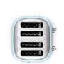 Comprar Smeg TSF03PBEU tostadora 6 4 rebanada(s) 2000 W Azul - Ganga Electrónica