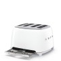 Comprar Smeg TSF03WHEU tostadora 6 4 rebanada(s) 2000 W Blanco - Ganga Electrónica