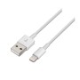 Comprar Cable USB 2.0 Lightning Aisens A102-0035/ USB Macho - Lightning Macho/ 1m/ Blanco - Ganga Electrónica