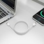 Comprar Cable USB 2.0 Tipo-C Aisens A107-0855/ USB Tipo-C Macho - USB Macho/ Hasta 60W/ 480Mbps/ 1m/ Blanco - Ganga Electrónica