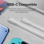 Comprar Cable USB 2.0 Tipo-C 3A Vention TRCWH/ USB Tipo-C Macho - USB Tipo-C Macho/ Hasta 60W/ 480Mbps/ 2m/ Blanco - Ganga Elect