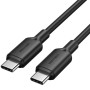 Comprar Cable USB 2.0 Tipo-C 3A Vention TRCBH/ USB Tipo-C Macho - USB Tipo-C Macho/ Hasta 60W/ 480Mbps/ 2m/ Negro - Ganga Electr