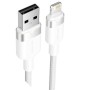 Comprar Cable USB Lightning Vention LANWF/ USB Macho - Lightning Macho/ 480Mbps/ 1m/ Blanco - Ganga Electrónica