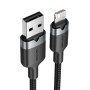 Comprar Cable USB Lightning Vention LANBF/ USB Macho - Lightning Macho/ 480Mbps/ 1m/ Negro - Ganga Electrónica