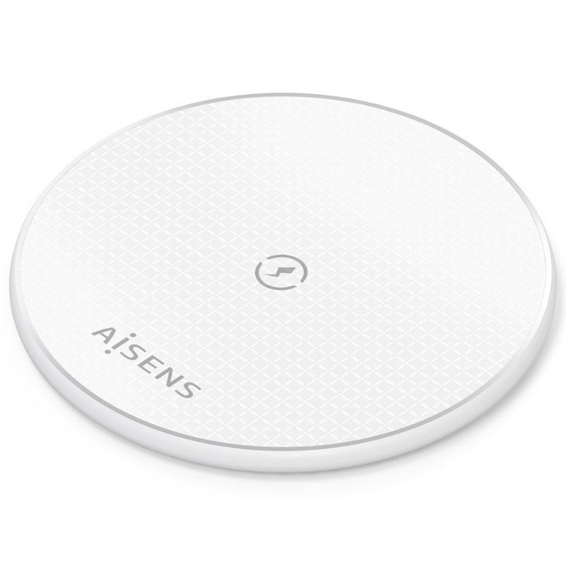 Comprar Base de carga Inalámbrica Aisens ASCH-15W1WC057-W/ 15W/ Blanco - Ganga Electrónica