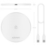 Comprar Base de carga Inalámbrica Aisens ASCH-15W1WC057-W/ 15W/ Blanco - Ganga Electrónica