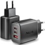 Comprar Cargador de Pared GaN NGS Era 65W/ 2xUSB Tipo-C/ 1xUSB/ 65W - Ganga Electrónica