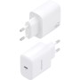 Comprar Cargador de Pared GaN Aisens A110-0969/ 1xUSB Tipo-C/ 45W/ Blanco - Ganga Electrónica