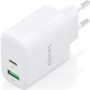 Comprar Cargador de Pared GaN Aisens A110-0971/ 1xUSB Tipo-C/ 1xUSB/ 45W/ Blanco - Ganga Electrónica