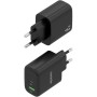 Comprar Cargador de Pared GaN Aisens A110-0972/ 1xUSB Tipo-C/ 1xUSB/ 45W/ Negro - Ganga Electrónica