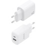 Comprar Cargador de Pared GaN Aisens A110-0977/ 1xUSB Tipo-C/ 1xUSB/ 30W/ Blanco - Ganga Electrónica