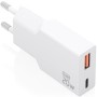 Comprar Cargador de Pared GaN Aisens A110-0998/ 1xUSB Tipo-C/ 1xUSB/ 20W/ Blanco - Ganga Electrónica
