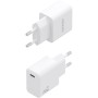 Comprar Cargador de Pared GaN Aisens A110-1023/ 1xUSB Tipo-C/ 20W/ Blanco - Ganga Electrónica