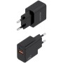 Comprar Cargador de Pared GaN Aisens A110-1026/ 1xUSB Tipo-C/ 1xUSB/ 20W/ Negro - Ganga Electrónica