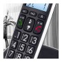 Comprar Teléfono Inalámbrico SPC Telecom 7608/ Negro - Ganga Electrónica