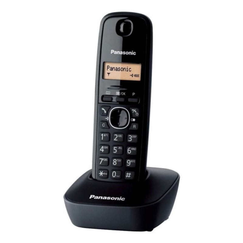 Comprar Teléfono Inalámbrico Panasonic KX-TG1611/ Negro - Ganga Electrónica