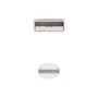 Comprar Cable USB 2.0 Lightning Nanocable 10.110.0401/ USB Macho - Lightning Macho/ 1m/ Blanco - Ganga Electrónica