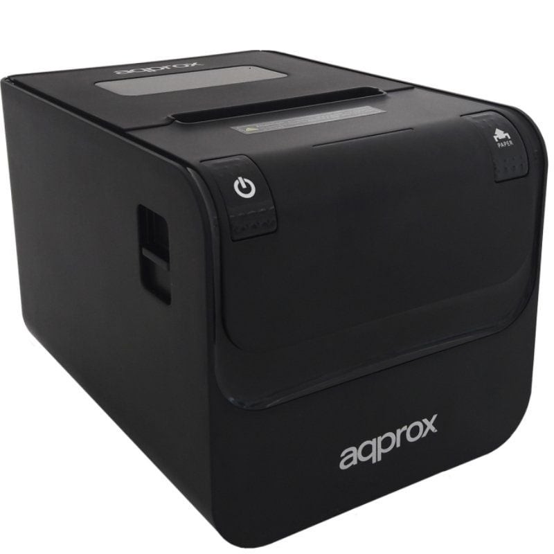 Comprar Impresora de Tickets Approx appPOS80AMUSE/ Térmica/ Ancho papel 80mm/ USB-RS232-Ethernet/ Negra - Ganga Electrónica