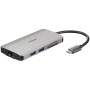 Comprar Dlink Docking USB Tipo-C D-Link DUB-M810/ 3xUSB/ 1xUSB Tipo-C/ 1xThunderbolt/ 1xHDMI 4K/ 1xRJ45/ 1xLector tarjetas/ Gris