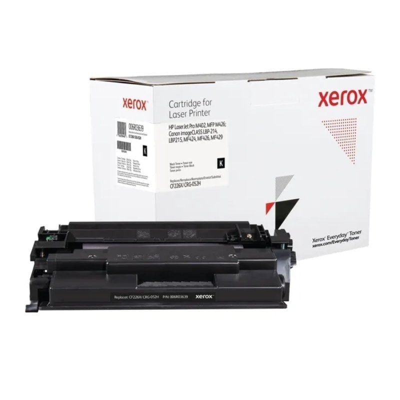 Comprar Tóner compatible Xerox 006R03639 compatible con HP CF226X/CRG-052H/ 9000 páginas/ Negro - Ganga Electrónica