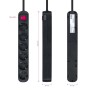 Comprar Regleta con Interruptor Nanocable 10.37.0006-BK/ 6 Tomas de Corriente/ Cable 1.4m/ Negro - Ganga Electrónica