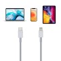 Comprar Cable USB 2.0 Tipo-C Lightning Aisens A102-0441/ Lightning Macho - USB Tipo-C Macho/ 480Mbps/ 20cm/ Blanco - Ganga Elect