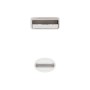 Comprar Cable USB 2.0 Lightning Nanocable 10.10.0400/ USB Macho - Lightning Macho/ 50 cm/ Blanco - Ganga Electrónica