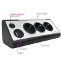 Comprar Regleta con Interruptor Nanocable 10.37.0013-BK/ 3 Tomas de Corriente/ 1 USB/ 1 USB Tipo C/ Cable 1.5m/ Negro - Ganga El