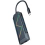 Comprar Docking USB Tipo-C Nanocable 10.16.0901/ 3xUSB/ 1xUSB Tipo-C PD/ 1xHDMI/ 1xRJ45/ 1xLector Tarjetas SD TF/ Audio - Ganga 
