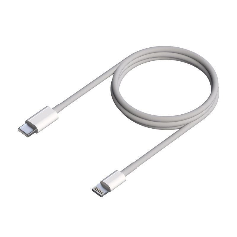 Comprar Cable USB 2.0 Tipo-C Lightning Aisens A102-0543/ USB Tipo-C Macho - Lightning Macho/ 50cm/ Blanco - Ganga Electrónica